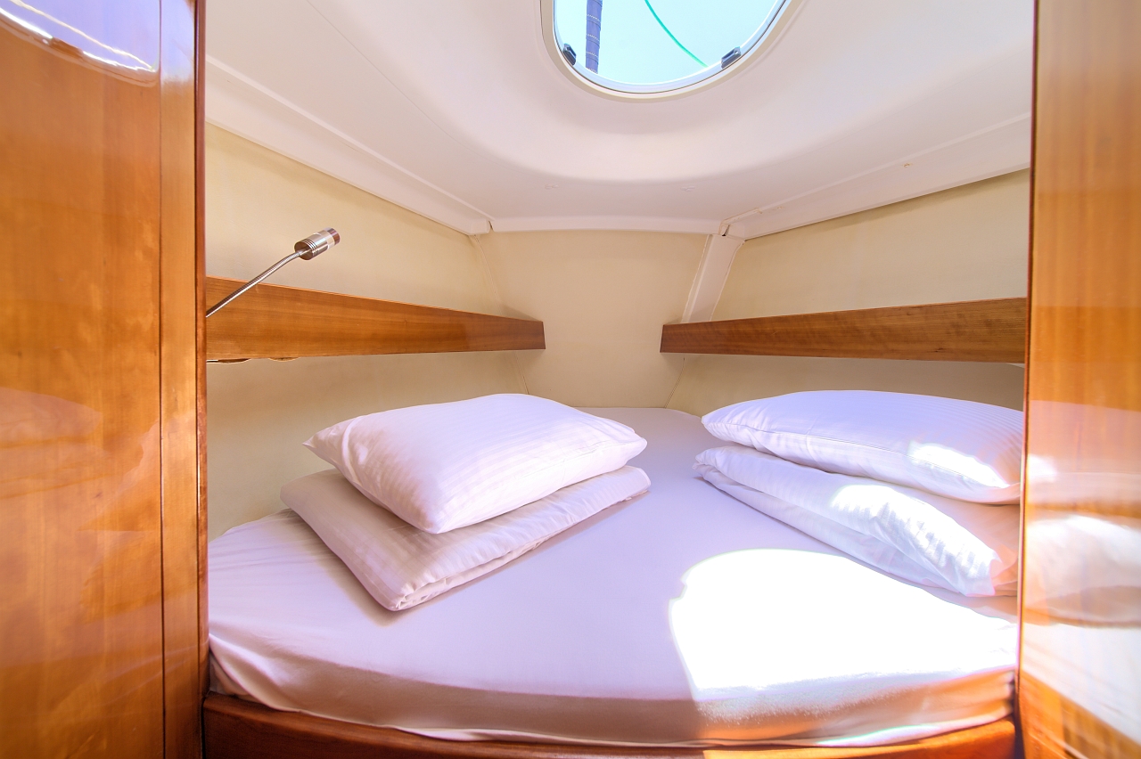 Cabine avec couchette double